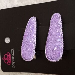 Sugar Plum Sparkle Hair Clip NWT